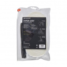 Dunlop Overgrip Viper Dry 0.6mm (ultra dry and durable) white - 30 pieces/zip bag